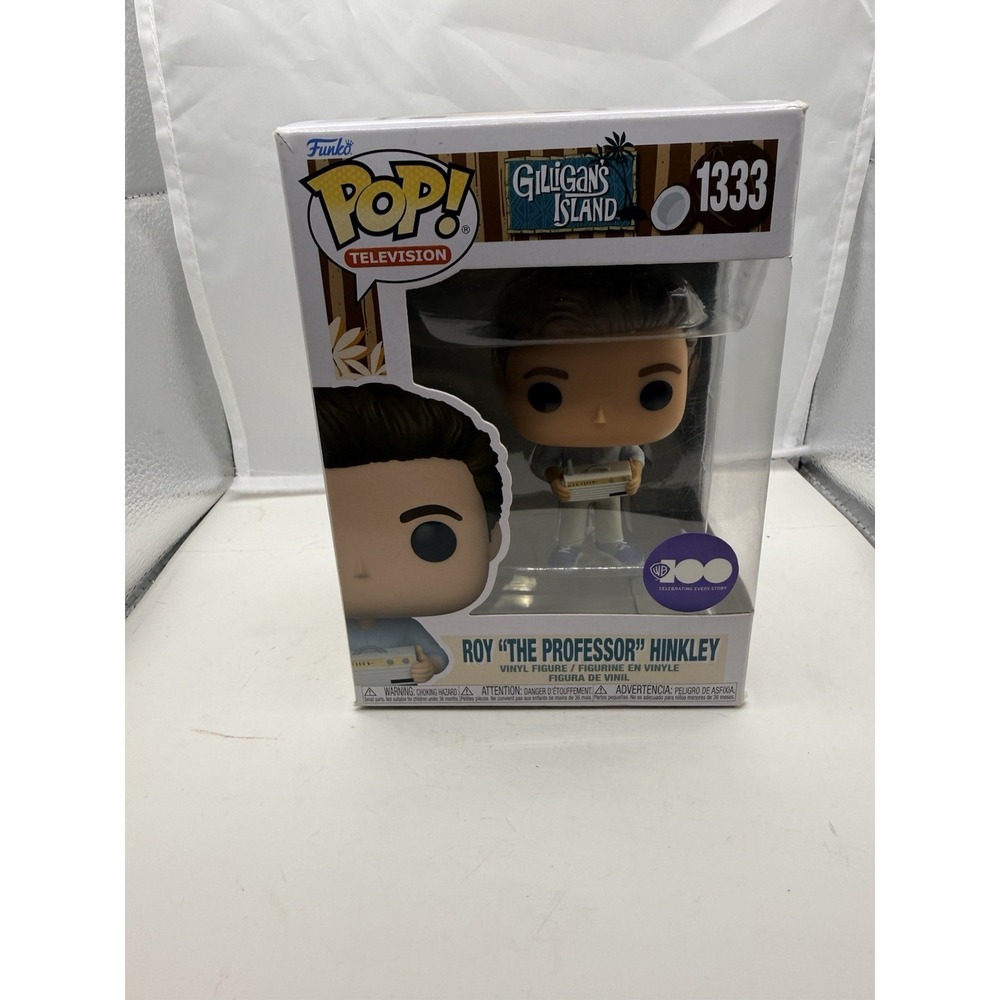 Funko POP Gilligan's Island Vinyl Figure ROY 'THE PROFESSOR' HINKLEY #1333 Read